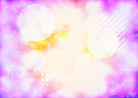 Hologram texture. Blue Light Fluid. Geometric shape. Dynamic Flyer. motion dots. Magic Luminous Backdrop. Shiny concept. abstract design. Purple Hologram Textureのイラスト素材