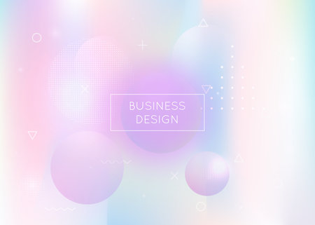 digital presentation. Vibrant Flyer. rainbow fluid. Minimal shape. Round Ultraviolet Magazine. Retro vector. Violet Shiny Background. science dots. Purple Digital Presentationのイラスト素材