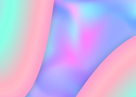 Fluid shape background with liquid dynamic elements.のイラスト素材