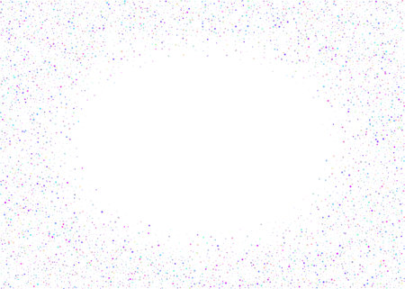 Birthday Sparkles. Disco Design. Hologram Confetti. Blue Retro Bのイラスト素材