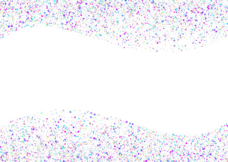 Hologram Thinsel. Glamor Foil. rainbow glitter. Disco Element. Glitch sparkles. Purple Laser Texture. Holiday Art. Retro Colorful Decoration. Violet Hologram Tinselのイラスト素材