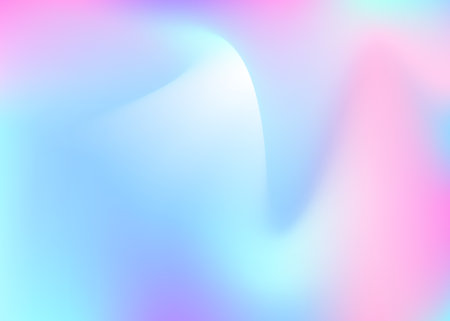 Iridescent Background. Metal Design. Blur Holography Backdrop. Modern Paper. Violet Pop Gradient. Holographic Texture. Rainbow Cover. Abstract Texture. Purple Iridescent Backgroundのイラスト素材