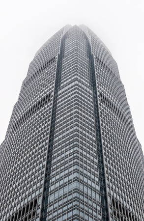 KOWLOON, HONG KONG - NOVEMBER 25: Modern Office Building of International Finance Centre 2 (IFC 2) building on November 25, 2006 in Kowloon, Hong Kong, China. The second tallest in Hong Kong 415 meters.のeditorial素材