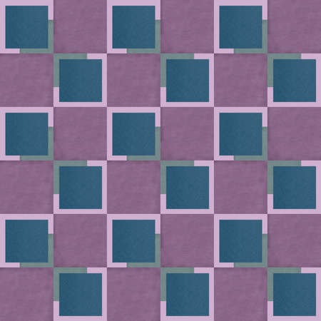 Multicolored seamless pattern with geometric mosaic shapes