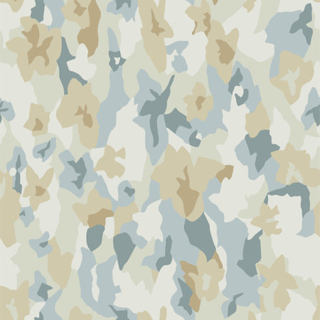 Camouflage seamless pattern. Vector illustration. Camouflage background.のイラスト素材