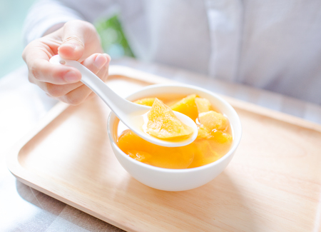 Close to dessertの写真素材