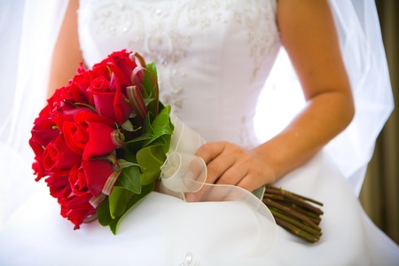 Wedding bouquetの写真素材