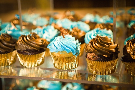 Wedding cupcakesの写真素材