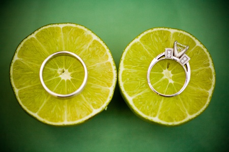 Wedding ringsの写真素材