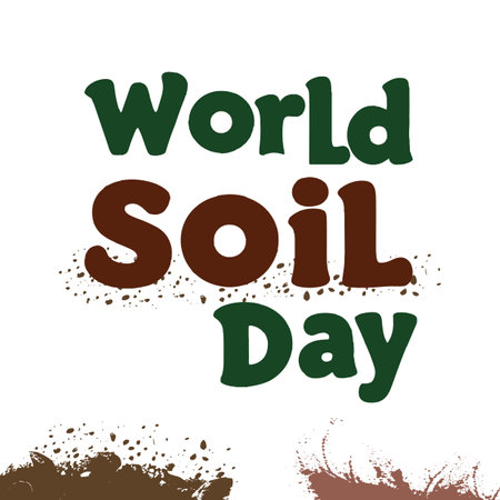 World soil day design.のイラスト素材