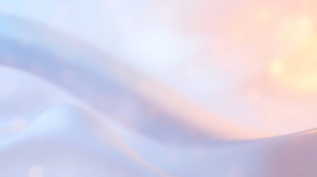 abstract background with smooth lines in pastel blue and pink colorsの素材