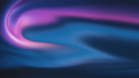 Ethereal Blue and Purple Swirl of Light.の写真素材