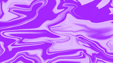 Purple abstract background with wavy lines. 3d render illustration