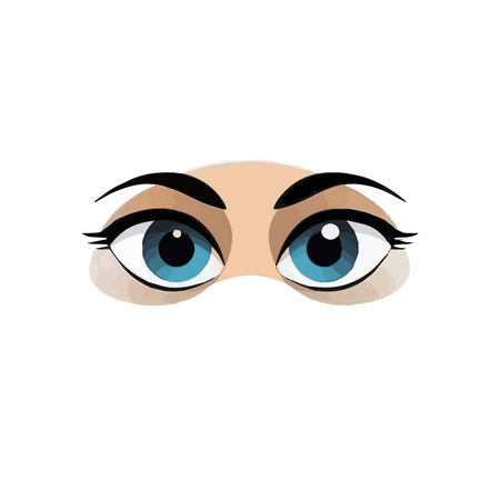 Set of various hand drawn doodle eyes vector flat illustration. Collection of evil, ra, turkish, greek and esoteric eye different shapes isolated on white background. Colorful clairvoyance elementsのイラスト素材