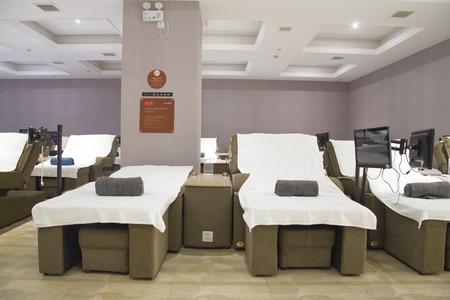 Interior of resting roomのeditorial素材