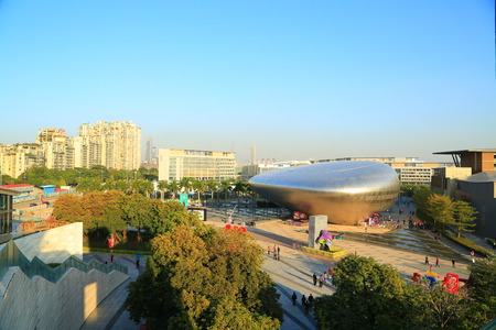 OCT Creative Exhibition Center, Shenzhen, Chinaのeditorial素材