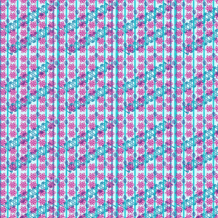 Mix color digital pattern print paper, fabric pattern, scrapbook ,cover backgroundの写真素材