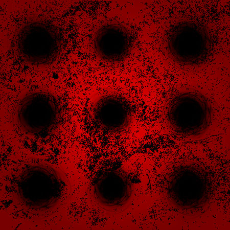 oil drops on red background, digital background paper, print, surface pattern, wallpaperの写真素材