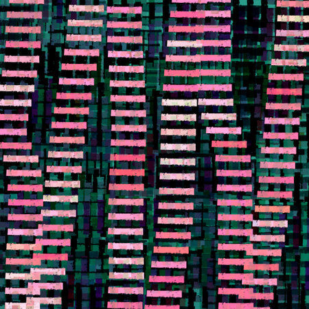 Colorful textured grunge stripes surface pattern, digital background, paper, print, coverの写真素材