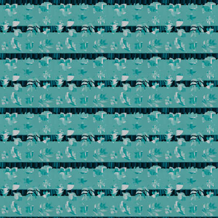 Blue and White fabric surface pattern, digital background, paper, print, fashion styleの写真素材