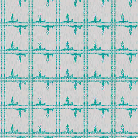 Green cactus detailed surface pattern, textile, fabric, fashion style, print, paperの写真素材