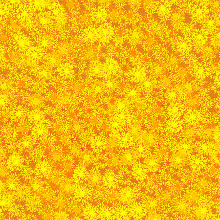 yellow flowers pattern, fabric, surface cover, digital paint, background, wrap paper, card, posterの写真素材