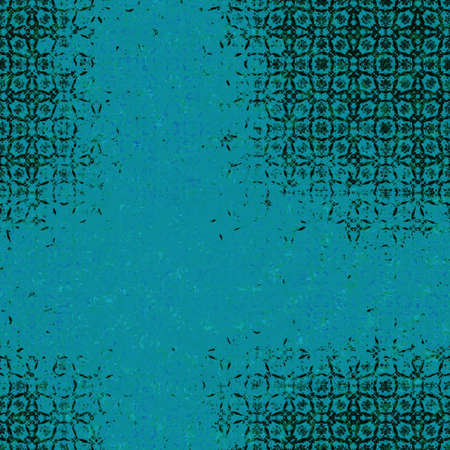 repeat pattern with grunge squares, fabric, surface cover, digital paint, background, wrap paper, cardの写真素材