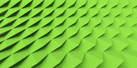 Green Shingle Tilesの写真素材