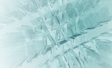 Melting Liquid Cubesの写真素材