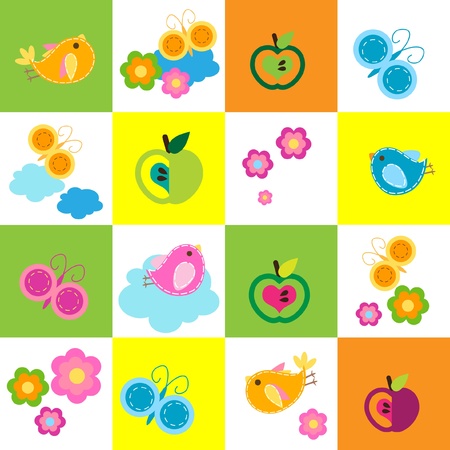 checkered pattern used in printing 2のイラスト素材