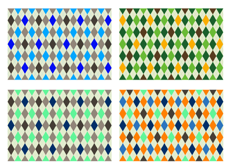 plaid pattern for boyのイラスト素材
