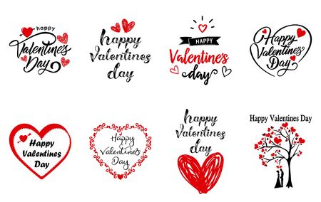 happy valentine day cardのイラスト素材