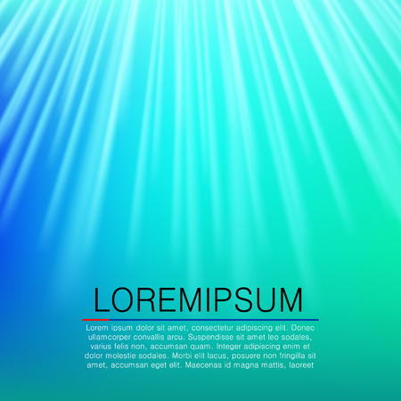 Lens flare light vector blue background concept.のイラスト素材