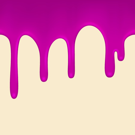 Seamless Purple paint colorful dripping background. Variant 3のイラスト素材