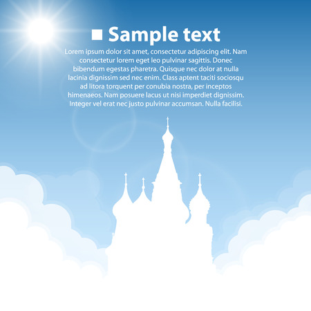 Kremlin. World sightseeing collection art. Vector illustrationのイラスト素材