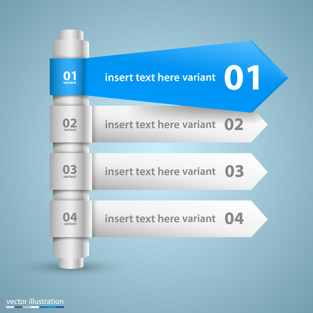 Direction list of options infoのイラスト素材