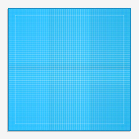 Squared paper for sketchingのイラスト素材