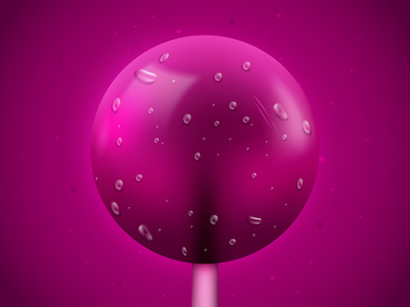 Realistic lollipop candy background. Sweets and candy concept.のイラスト素材