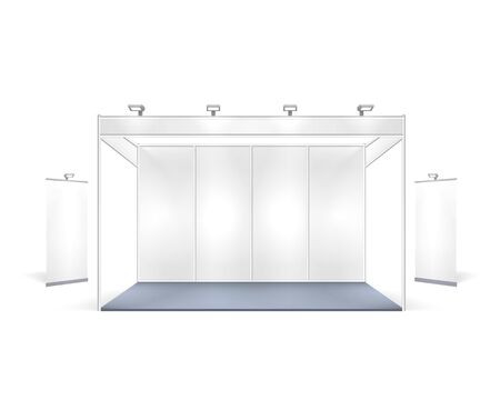 Scene show Podium for presentations on the gray background.のイラスト素材