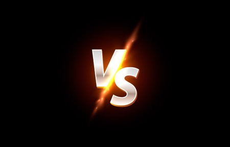 Versus game cover, banner sport vs, team concept.のイラスト素材