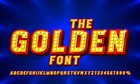 Show font set collection, letters and numbers symbol. Vectorのイラスト素材