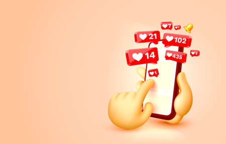 I like this, with lots of icons, chat for people to communicate. Vectorのイラスト素材