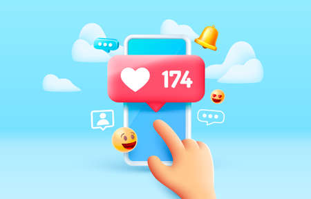 I like this one, social network communication. Vector