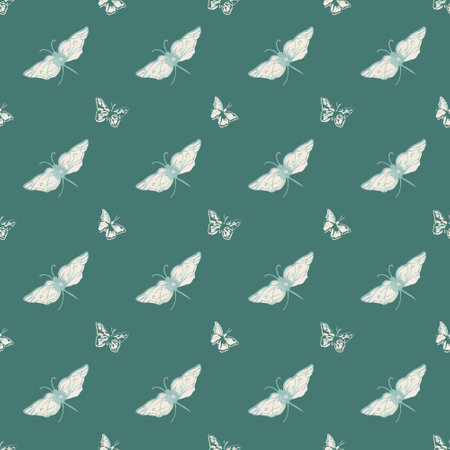 a pattern butterfly green backgroundの写真素材