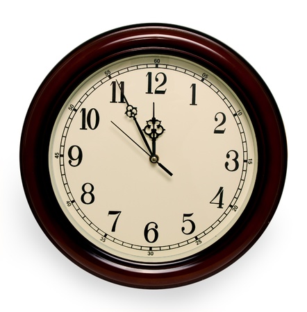 at five minutes to twelveの写真素材