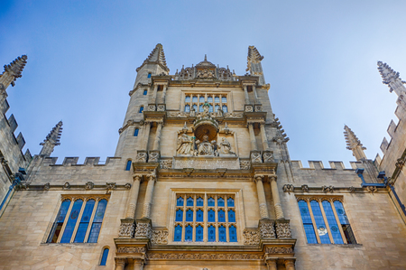 Bodleian Library - Oxford, Englandのeditorial素材