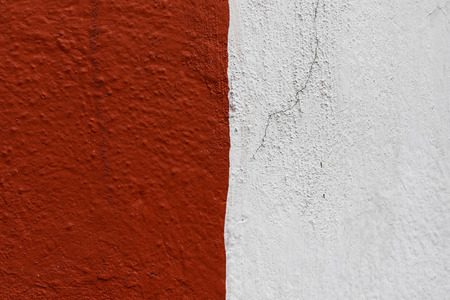 White and red wall textureの写真素材