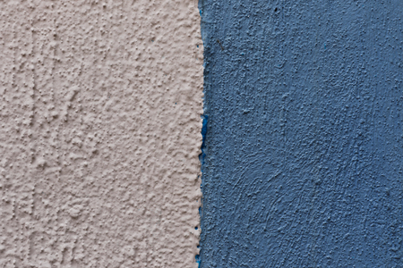 White and blue wall textureの写真素材