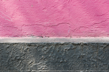 Pink and grey wall textureの写真素材