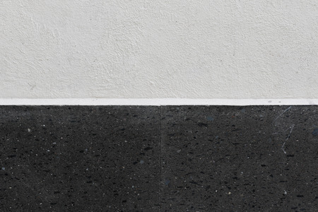 White and black wall textureの写真素材